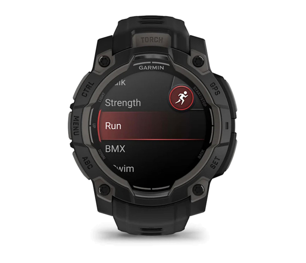 GARMIN Instinct 3 AMOLED 45mm Czarny (010-02936-00) - 1310368 - zdjęcie 2